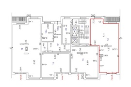 Торговое помещение 74.7 кв.м. в ЖК Но...