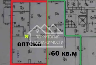 Помещение свободного назначения, 60 м² Пермякова 71/1