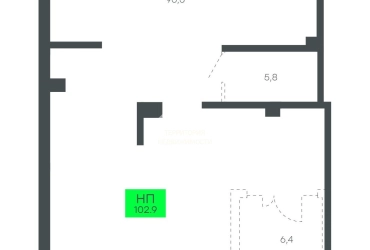Торговое помещение ул.Николая Глебова 3 (В7.3)