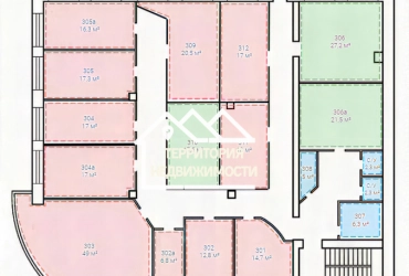 Свободного назначения, 27.2 м²  Новаторов 3а